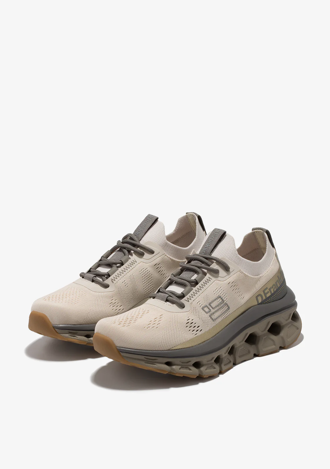 Aero Sneakers Mesh Cream / Gold - Image 2