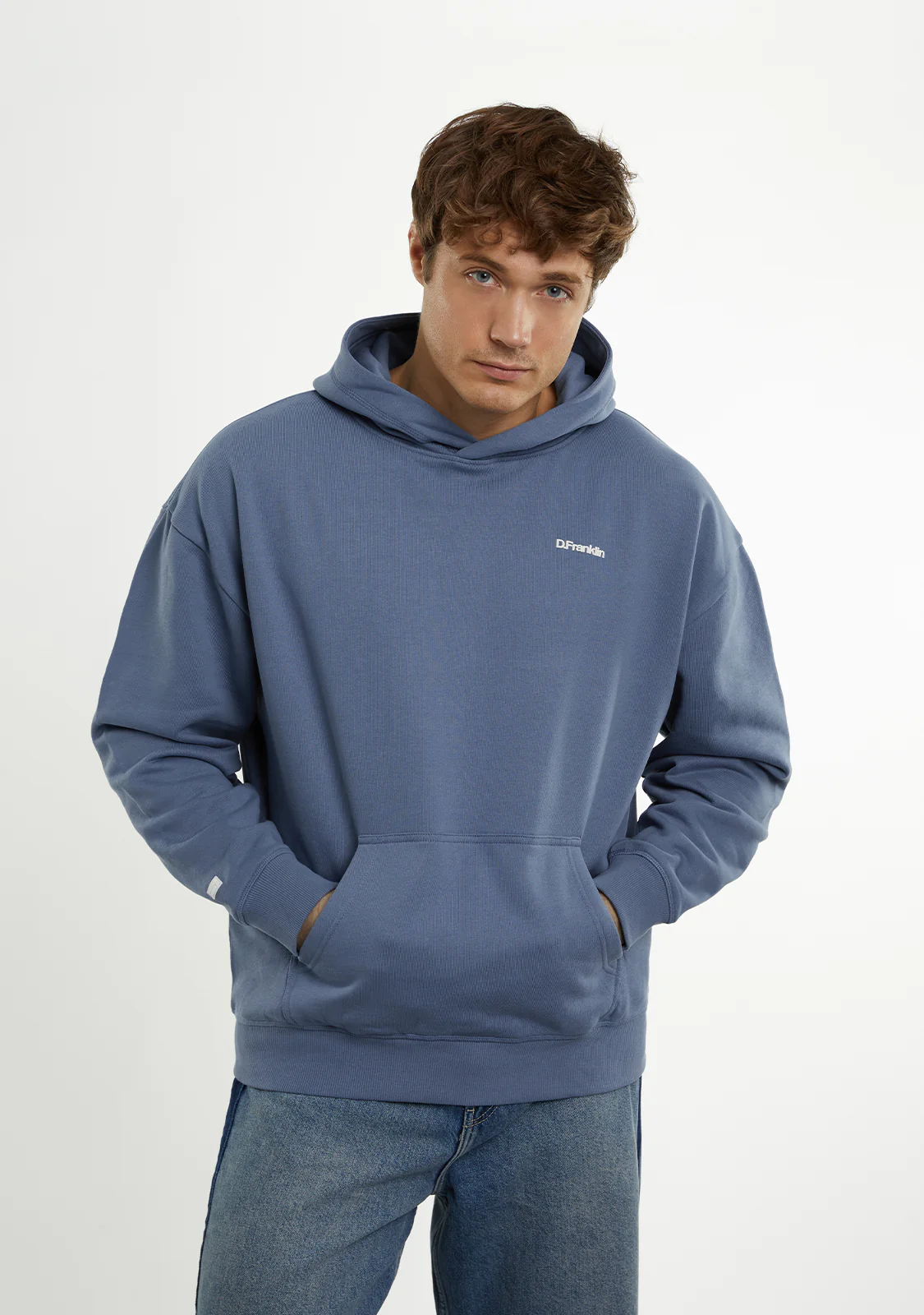 Eternity Oversize Hoodie Blue - Image 4