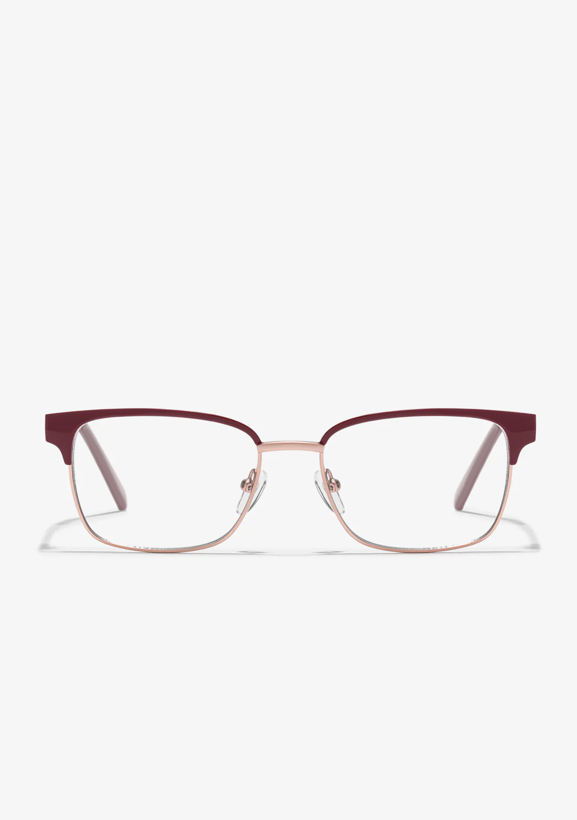 Romeo Square Blue Block Gold / Burgundy