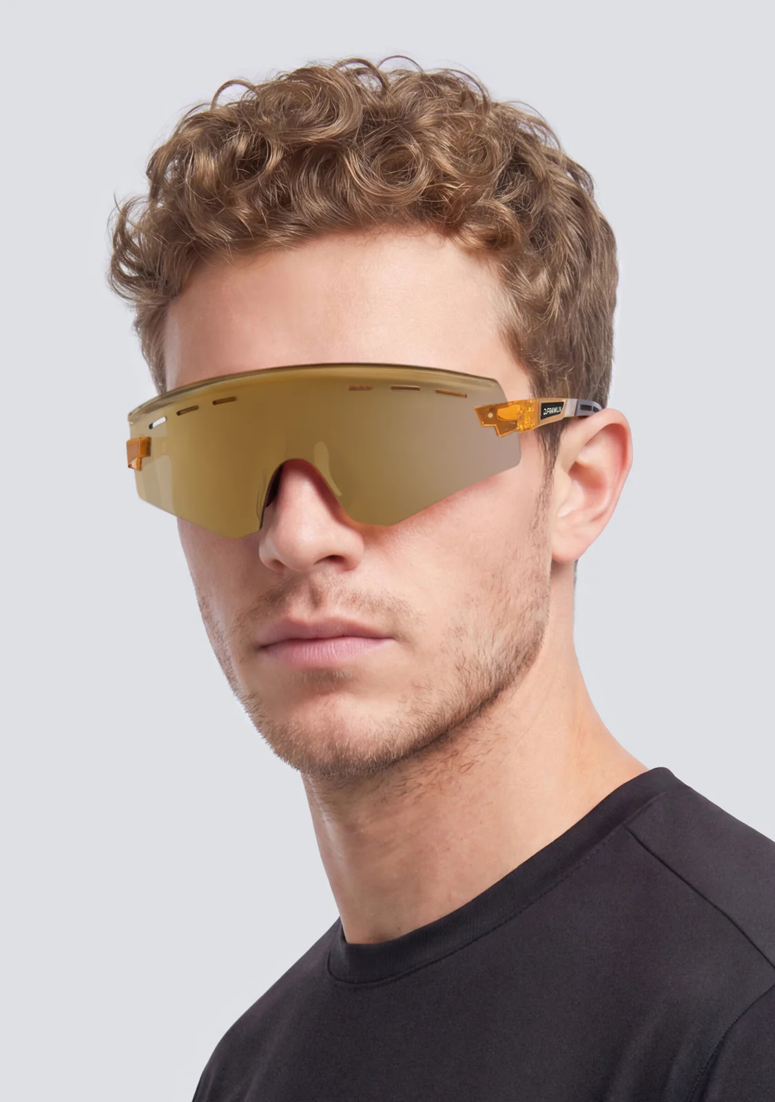 Thunder Rimless Orange / Gold Revo - Image 3