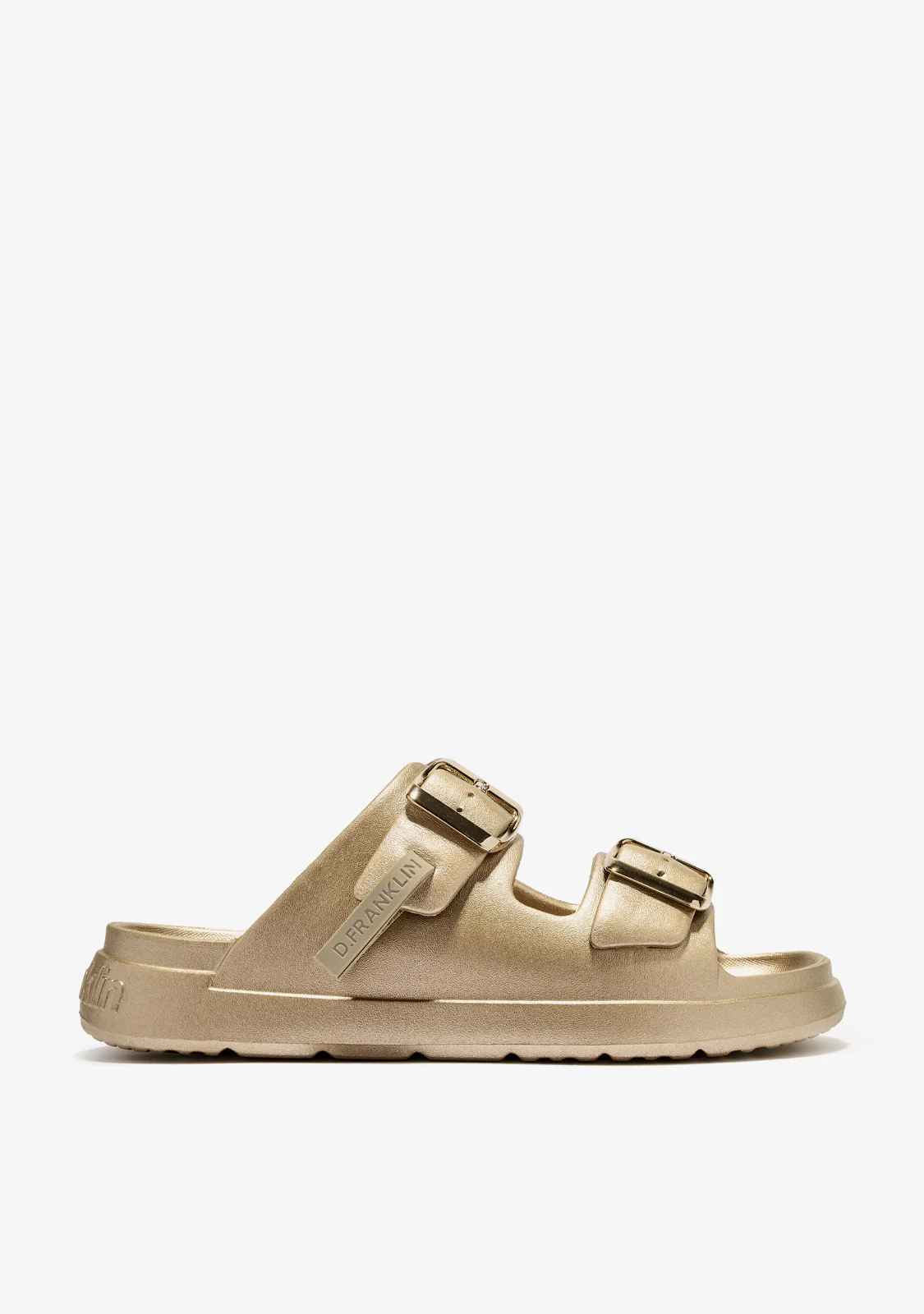 Vibe Foam 2 Buckles Met Light Gold